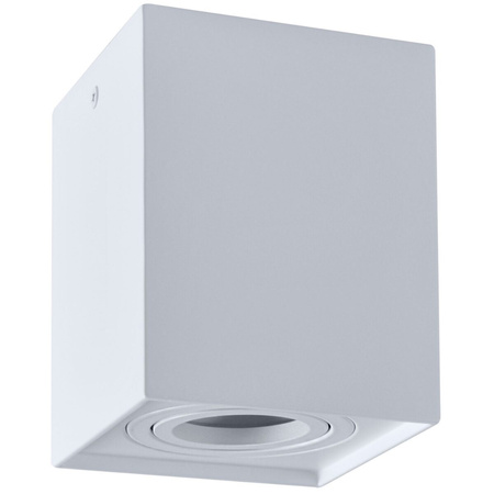 Deckenanbauleuchte Hadar Q1 1xGU10 beweglich quadratisch weiß