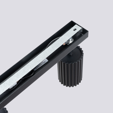 Tuba Spot Reflektor Deckenleuchte 3x GU10 Schwarz Carbon Deep Space SL.1581 Sollux