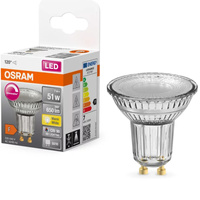 LED Lampe GU10 8.3W = 80W 575lm 2700K Warm 120° Dimmbar OSRAM SUPER STAR