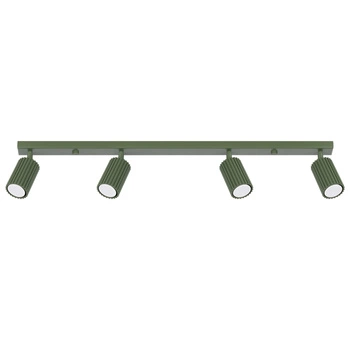 Tuba Spot Reflektor Deckenleuchte 4x GU10 Olive Carbon Deep Space SL.1622 Sollux