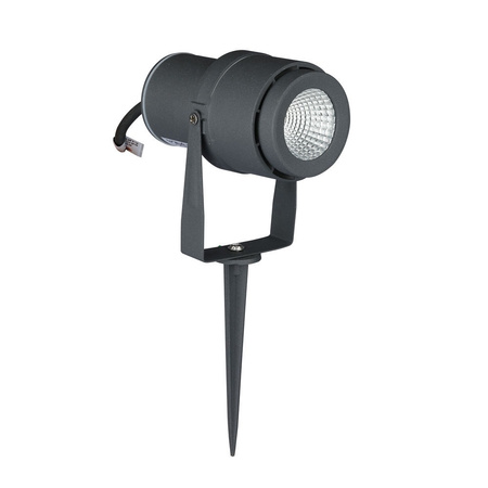 Gartenlampe Reflektor 12 W grünes Licht Einbauleuchte verstellbar Grau VT-857 V-TAC