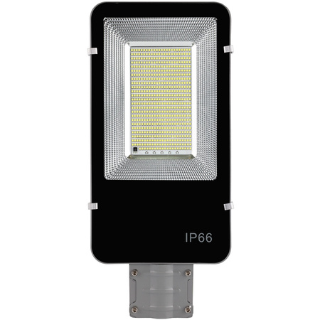 LED Solar Straßenlaterne 1000W 6500K Laterne mit Halterung und Fernbedienung