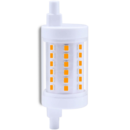 LED-Faden R7S 8W = 80W 900lm 3000K Warm 360° J78mm KOBI