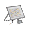 LED-Flutlicht Halogenlampe 100W 10800lm CCT 90° IP44 PIR-Sensor Grau ACETE Kanlux