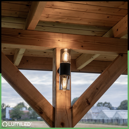 Garten Wand Außenwandleuchte 2x E27 SALVIA LUMILED