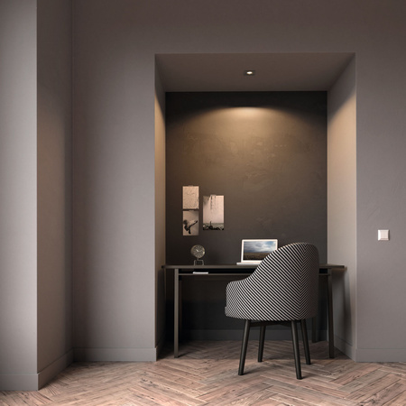 Halogen-Steckleuchte DONEGAL GU10 Square Movable Satin PHILIPS