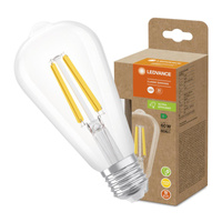 LED Lampen ST64 E27 3.8W = 60W 806lm 3000K Warmweiß FILAMENT LEDVANCE