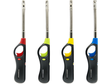 Gasfeuerzeug flexibles Feuerzeug für Kerzen lang nachfüllbar