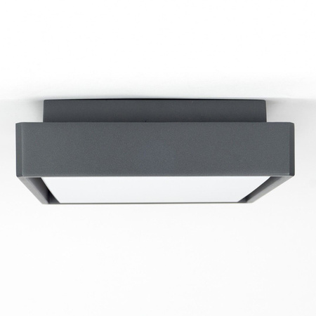 Garten-Wandleuchte Plafond BENI 18W 4000K IP65 Quadratisch SU-MA