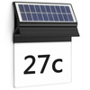 Solar Gartenlampe LED Beleuchtete Hausnummer Fassade Wandlampe 2700K IP44 Sensor PHILIPS