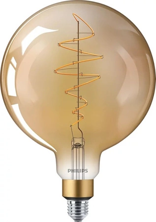 Globe E27 G200 LED Lampen 7W = 40W 470lm 1800K Warm Filament Amber PHILIPS Dimmbar