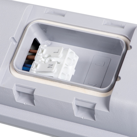 Schwer entflammbare LED MAH MAX 48W IP65 147,5cm KANLUX grau