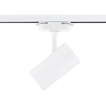 GU10WHITE Stromschienenstrahler für einphasige Stromschienen Verstellbare Stromschienenbefestigung SPOT Lampe