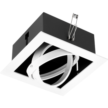 Halogen-Einbauleuchte Beweglich GU10 ES111 Quadratisch Weiß CANIS LUMILED