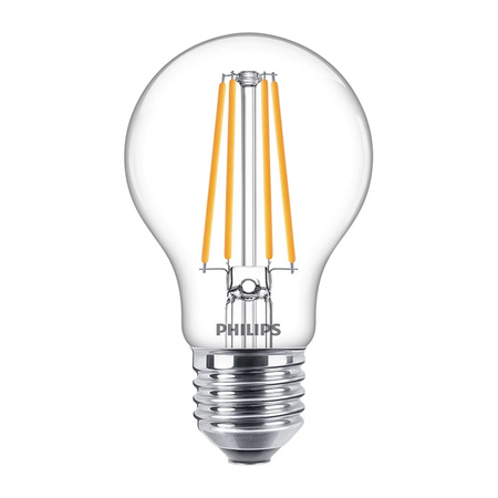 E27 A60 LED Lampen 8,5 W = 75 W, 1055 lm, 2700 K, warmes Filament PHILIPS