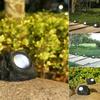 SOLAR STONE LED Gartenlampe 6500K Steinimitation