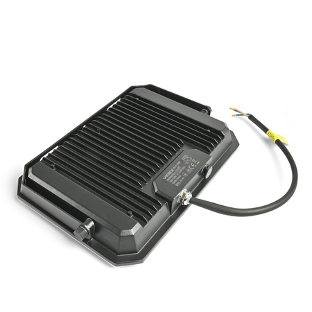 LED-Flutlicht 100W 9500lm 5000K Cold Black mit Milchglasschirm Videx