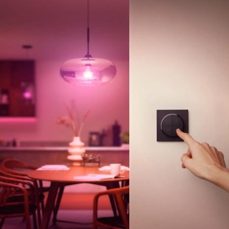 Fernbedienung Wandschalter Dimmer Schwarz Philips Hue Tap Dial Schalter Bluetooth Zigbee