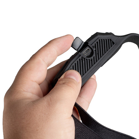 Wiederaufladbare Stirnlampe 2x COB + XPE VA0129 VAYOX