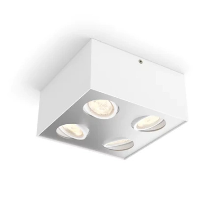 LED-Halogen-Anbauleuchte 4x 4,5W BOX Moving white PHILIPS