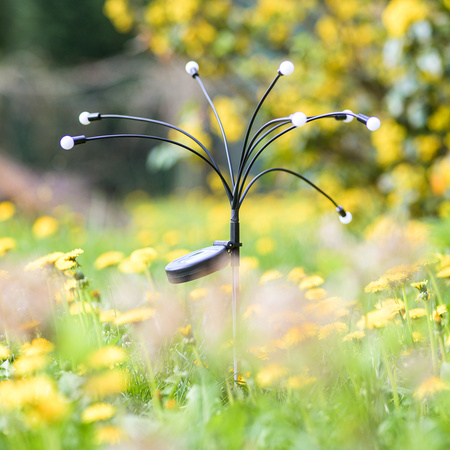 Solar Gartenlampe LED TULIO Angetriebene Dekorative Gebläsekugeln RGB LUMILED