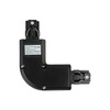 Stromschienenverbinder L-Ecke 3-phasig Schwarz Track Light V-TAC