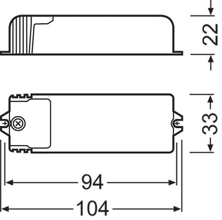 Halogen Netzgerät Phasendimmer 20 - 75W 11,5 - 11,7V OSRAM Compact