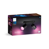 Philips HUE Weiß und Farbe Ambiance Fugato Lampe 2x4.2W Bluetooth Zigbee