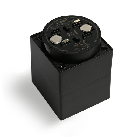 LED-Magnetschienenleuchte 7.5W 610lm 4000K Neutral CRI90 36° Schwarz VIDEX