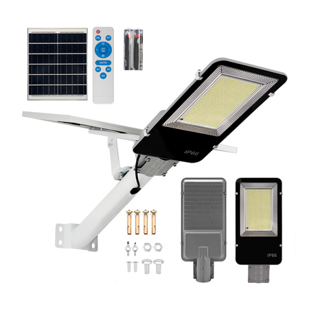 Leistungsstarke 1500W 6500K LED Solar-Straßenlampe IP66 + Fernsteuerung