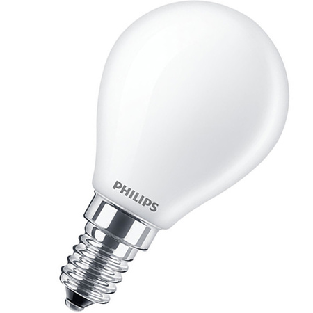 E14 P45 LED Lampe 4,3 W = 40 W, 470 lm, 2700 K warm, PHILIPS CorePro