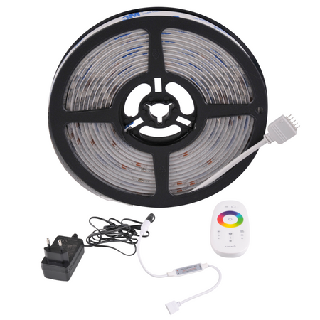 LED-Leiste RGBw 22W 990lm 120° Weiß IP65 Dimmbar Sanico Goldlux