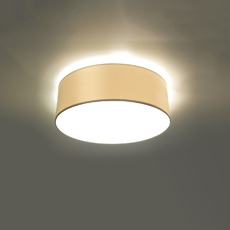 LED-Deckenleuchte ARENA E27 kreisförmig 25cm Weiß SOLLUX