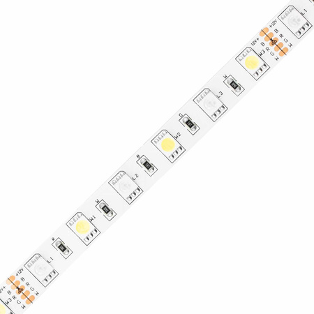LED-Strip, LED-Streifen 12V 72W 300LED 5050 12mm 5m RGB + NB LUMILED