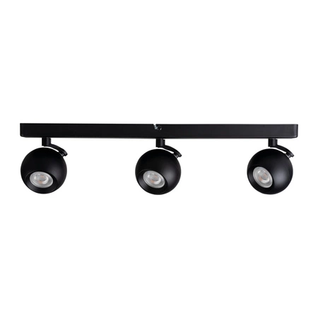 GALOBA Wand- und Deckenleuchte 3x GU10 PAR16 Schwarz KANLUX