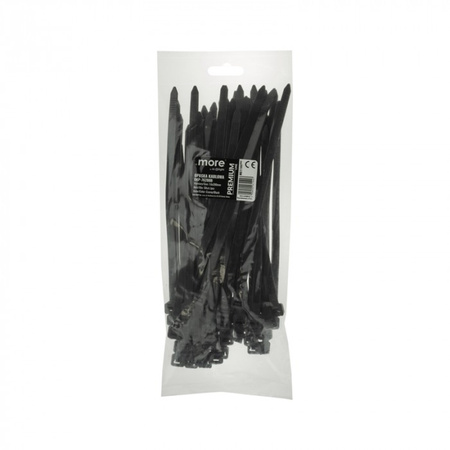 Kabelbinder 7,6x200 mm Schwarz UV TRIPERS PREMIUM OKP-76200B .MORE 50 Stk.