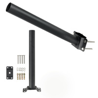 BASE SE 50cm Fi 4.8cm Schwarz LED2B Kobi Wandhalterung für Strahlerleuchten