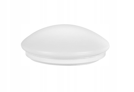 Plafond Deckenleuchte 2x E27 Aufbauleuchte mit Bewegungssensor Rund Weiß LOBO Masterled