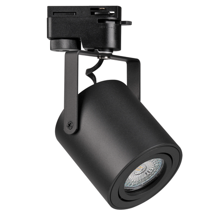 GU10 Sammelschienenleuchte Schwarz für Sammelschiene Minor POLUX
