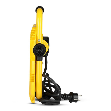 LED Fluter 50W 4000lm 4000K IP44 Schwarz+Gelb Samsung Chip VT-51 V-TAC