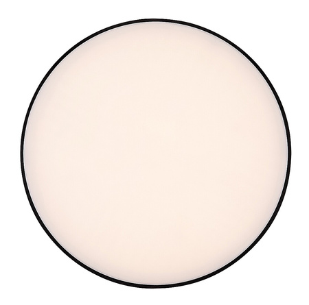 LED-Garten-Außendeckenleuchte TARTU IP44 24W Runde Deckenleuchte Schwarz und Weiß RABALUX