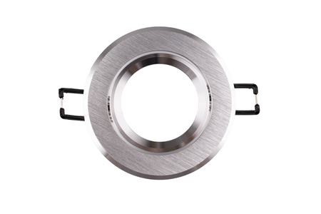 Halogen-Deckeneinbauleuchte rund beweglich GU10 MR16 Silber TRIAM LUMILED