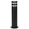 E27 Schwarz IP54 Rino Sanico Goldlux Standing Post Gartenlampe