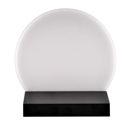 Außenwandleuchte LED-Fassadenleuchte IP54 4000K Rund Schwarz