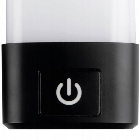 LED Wand- und Deckenleuchte Badezimmerleuchte mit Schalter 23W 4000K IP44 100cm Schwarz KANLUX