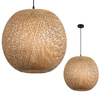 Bambus E27 Boho Bitavia Dekorative Hängelampe Kobi
