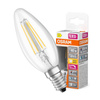 LED Leuchtmittel E14 B35 3,4W = 40W 470lm 2700K Warm 300° CRI90 Filament OSRAM SUPERSTAR+ Dimmbar