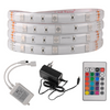 LED Streifen 14W RGB 150LED SMD IP65 5m + Controller + Netzteil