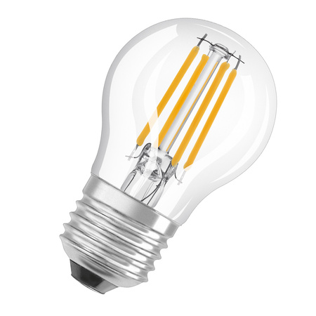 LED-Lampe P45 Ball E27 2.2W = 25W 300lm 2700K Warm CRI90 300° Filament Dimmbar SUPERSTAR PLUS CLASSIC Osram