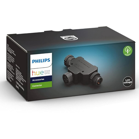 Außenkabelstecker T LowVolt IP67 Schwarz PHILIPS HUE